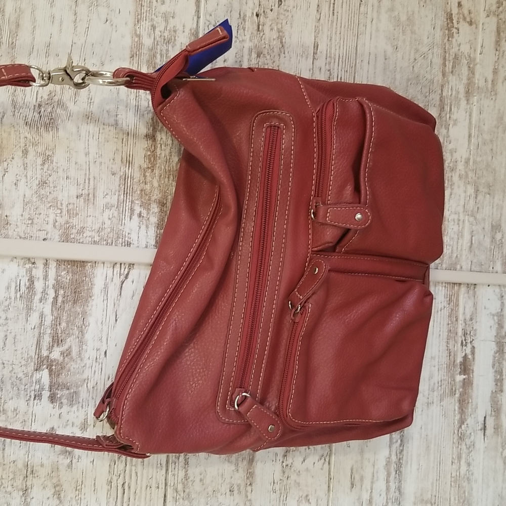 Rust Colored Handbag - image 2